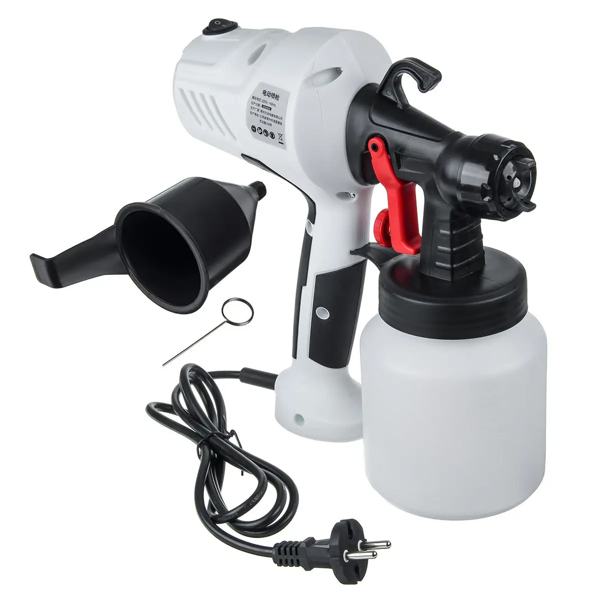 

Efficient 450W 220V Electric Spray Gun 800ml High Power Home Electric Paint Sprayer Easy Spraying and Clean Perfect for Beginner