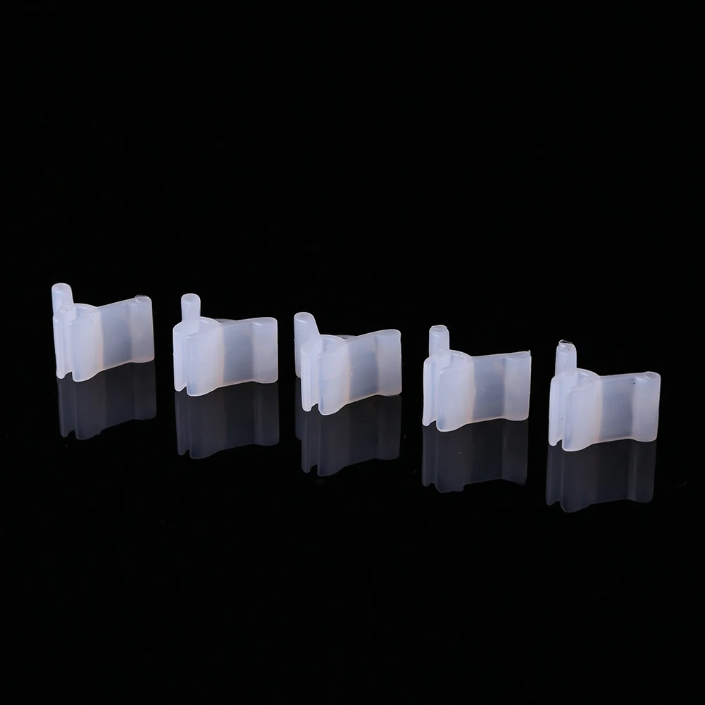 

100 Pcs Garden Plants Grafting Clips Lightweight Gardening Household Mini Transparent Flower Garden Planting Elements