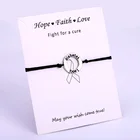 Очаровательные браслеты с медицинской лентой, для мужчин и женщин, в подарок