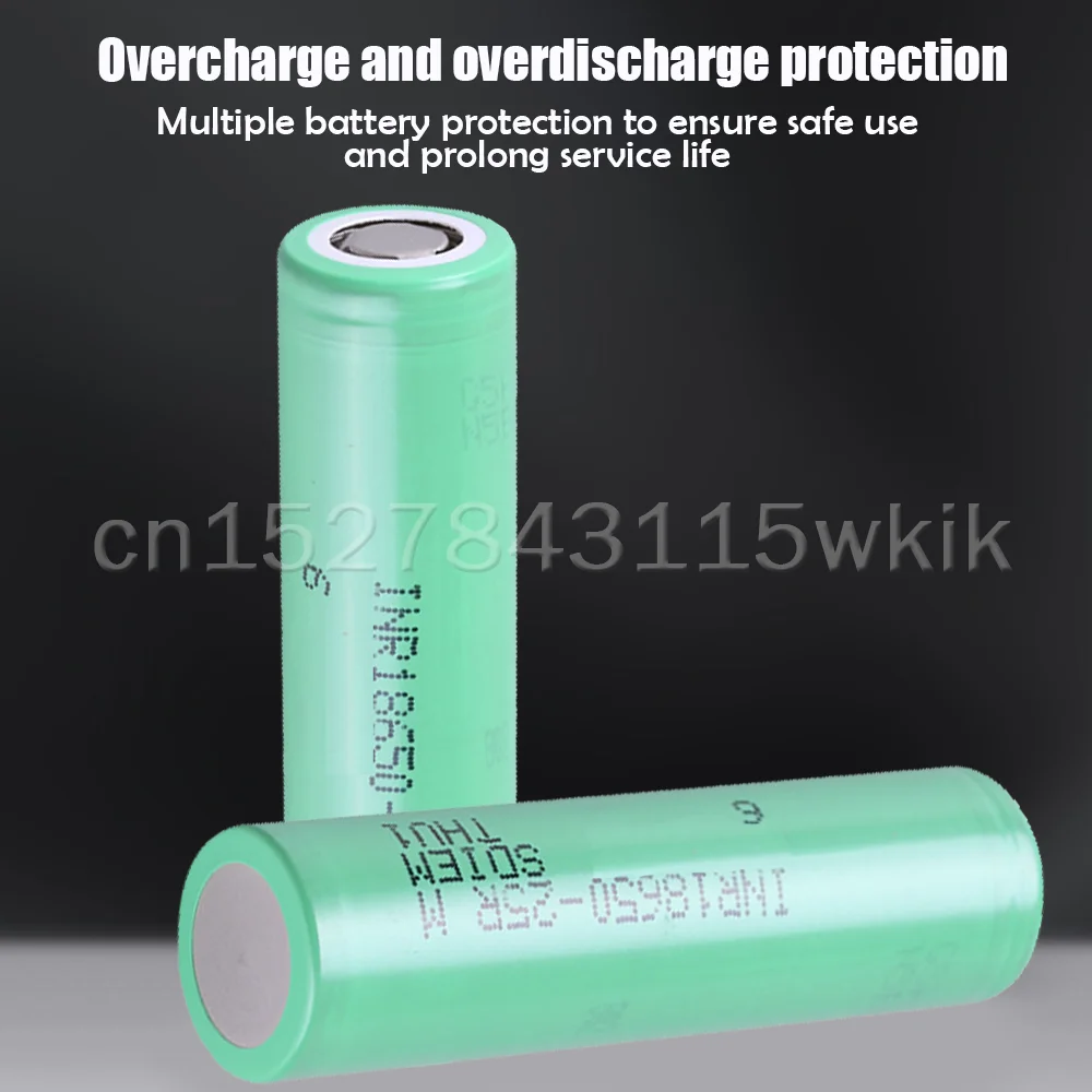 Литий-ионный аккумулятор для Samsung INR18650 25R 20A 18650 мАч 1 шт. | Электроника