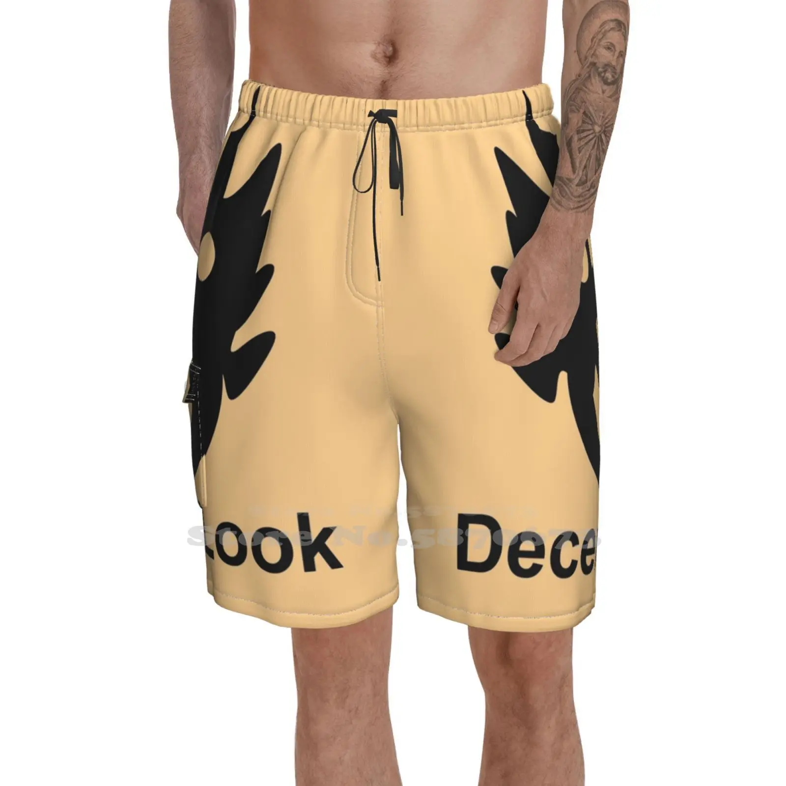 Приличный вид мужские спортивные пляжные плавательные шорты - Цена: 535.55