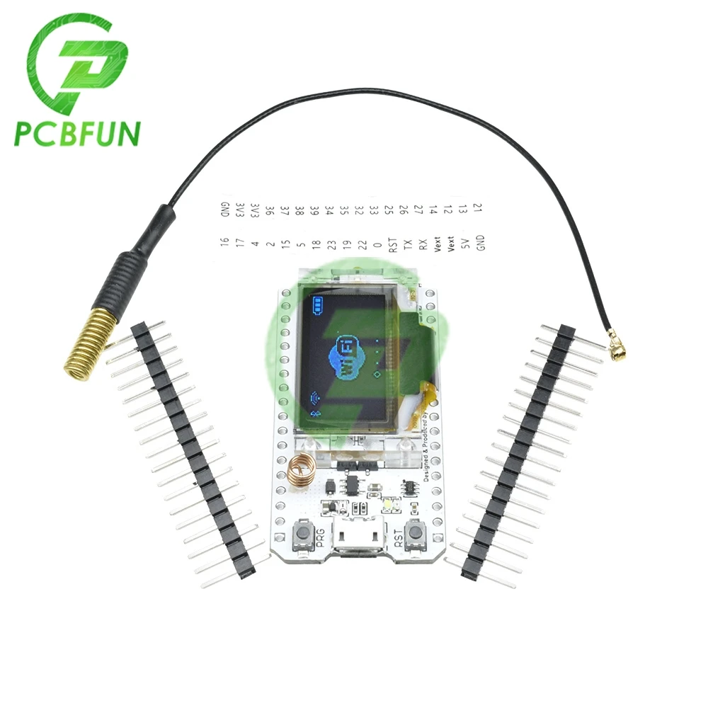 Макетная плата LoRa ESP32 3,3 В-7 в SX1278 0,96 OLED, Wi-Fi, Bluetooth, LoRa Knot 430-470 МГц 802,11 b/g, Wi-Fi приемопередатчик, антенна