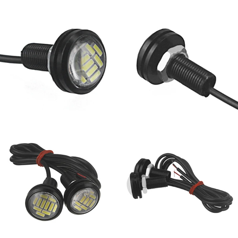 

Eagle Eye LED Daytime Running DRL Backup Light Driving Light 12V 15W ABS Material Car Reversing LampReversing Light 2Pcs/lot