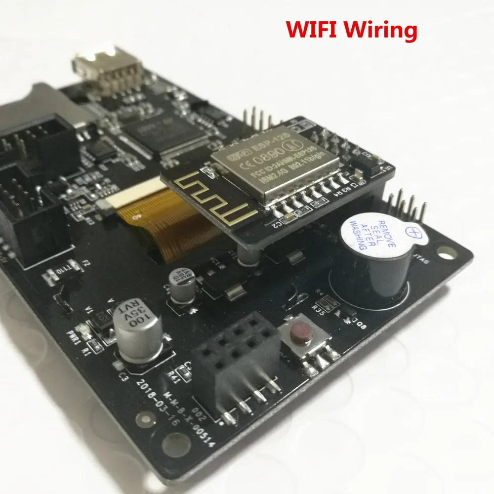 Материнская плата для процессора BiQu SKR V1.3 ARM 32 бит + сенсорный экран TFT 2 4 Wi Fi