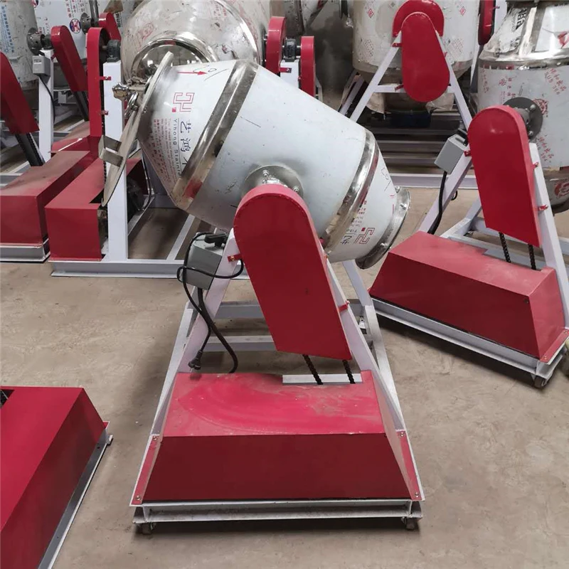 304 Нержавеющая сталь барабанный смеситель порошка Электрический химикаты Сухие