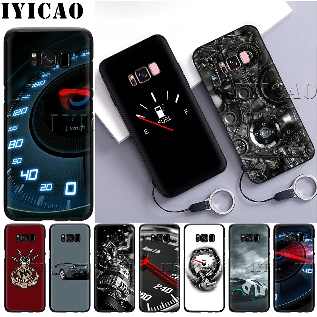 Мягкий силиконовый чехол IYICAO для Samsung Galaxy S6 S7 Edge S8 S9 S10 Plus S10e Note 8 9 J6 |