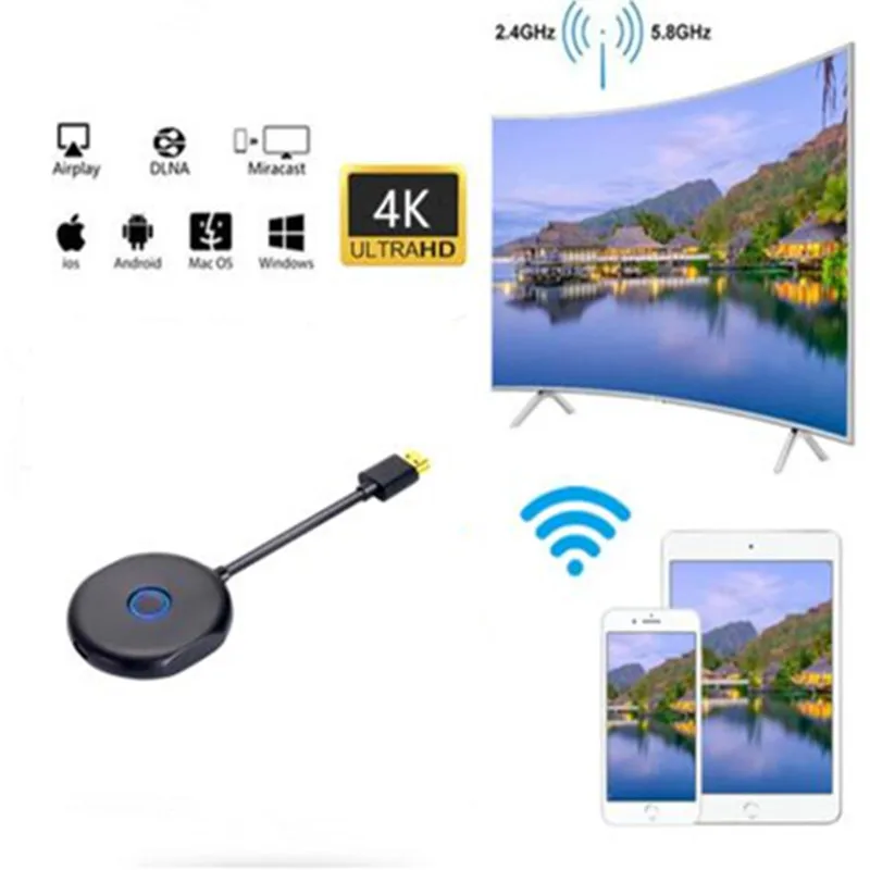 

tv stick 4K WiFi display receriver Dongle TV Stick Miracast ios Android Windows DLNA Airplay mirrorscreen for YouTube