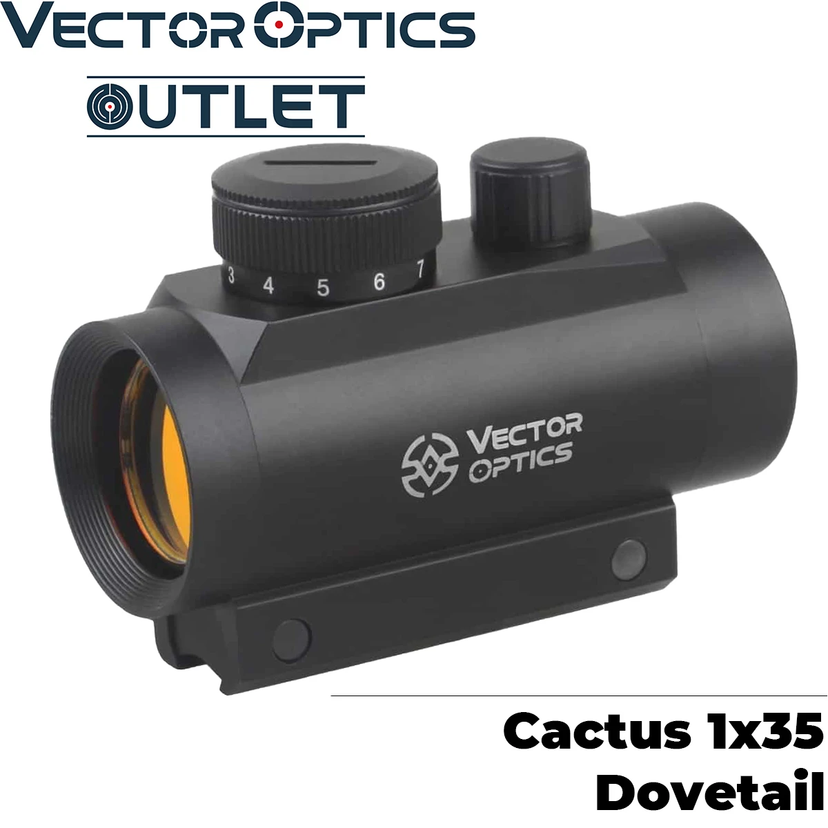 Векторная оптика кактус 1x35 Red Dot Scope интегрированный 11 мм Держатель Для Сковороды база 5 MOA Dot Размер 7 уровней освещение оружие прицел