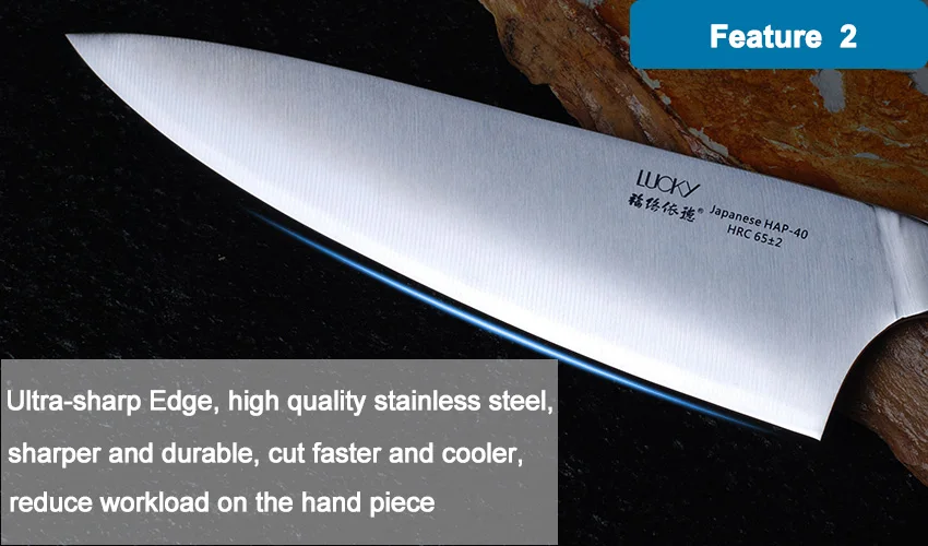 Gyuto, кухонный нож шеф-повара, японский HAP40, сталь, Высокоуглеродистая сталь, Кливер, филе для мяса, рыбы, нарезка, разделочный нож для приготовления пищи 28