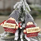 2 шт., новогодние куклы-ангелы, рождественские украшения для новогодней елки 2021, новогодние подарки 2022, рождественские украшения для дома