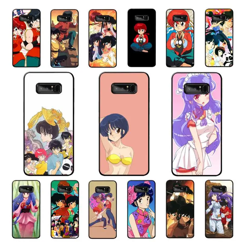 

MaiYaCa Cartoon Ranma 1 2 Phone Case for Samsung Note 5 7 8 9 10 20 pro plus lite ultra A21 12 02