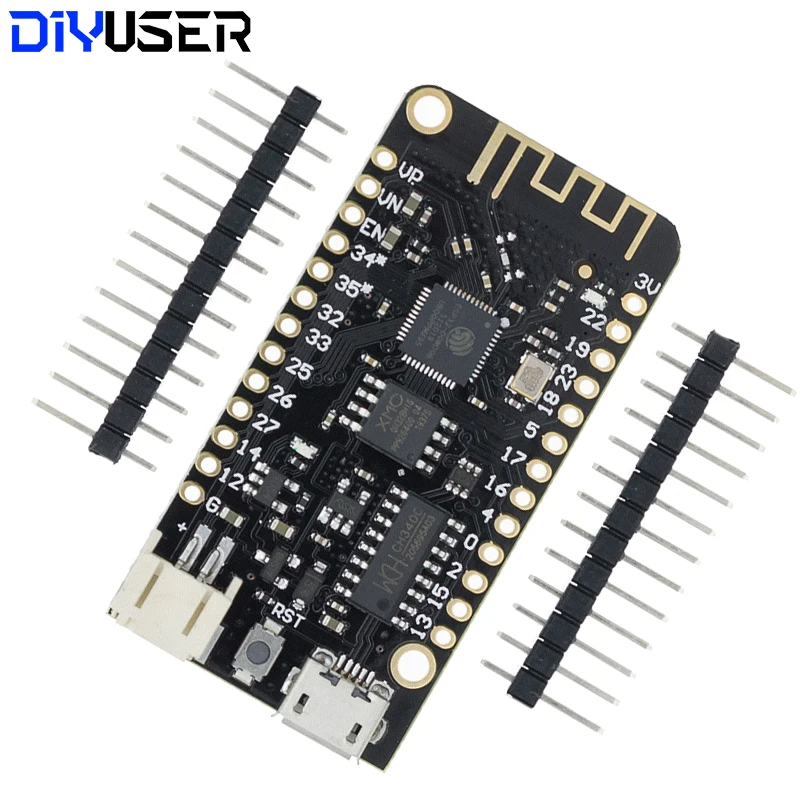 Макетная плата с Wi-Fi и Bluetooth антенна ESP32 ESP-32 REV1 CH340 CH340G интерфейс литиевой батареей