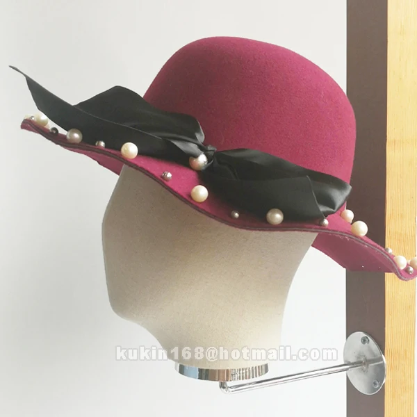 Настенный Женский манекен голова шляпы дисплей | Дом и сад