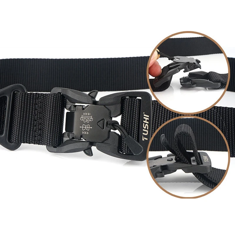 Новый Магнитный ремень унисекс спортивный высокого качества нейлон