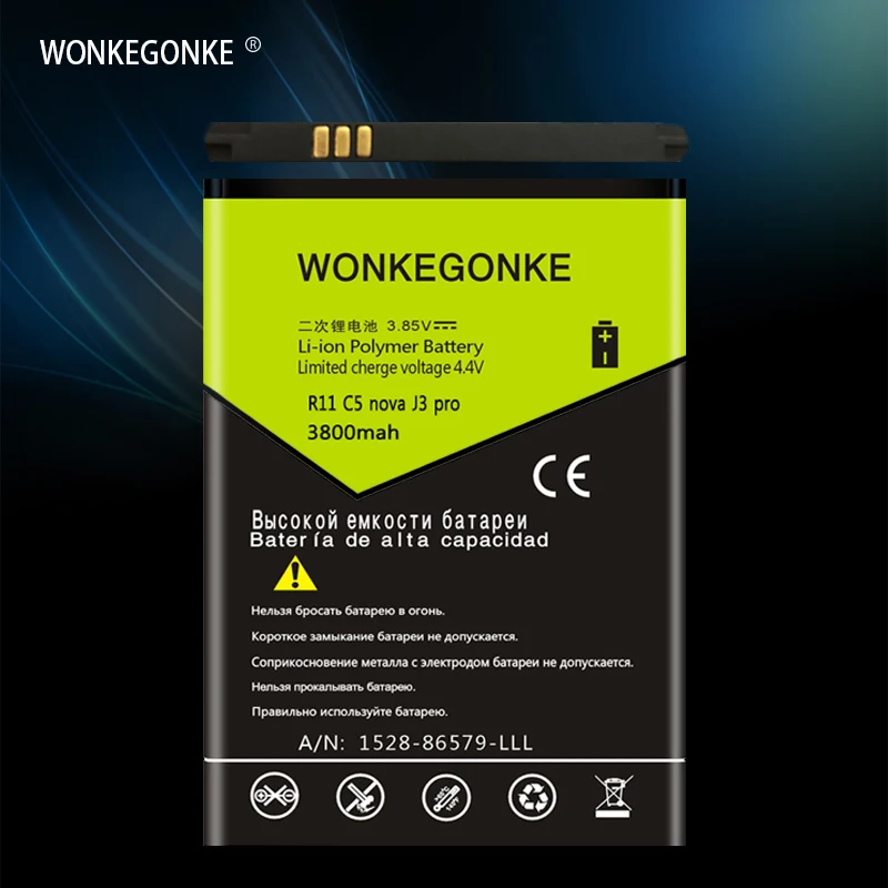 WONKEGONKE для Cubot J3 pro R11 C5 Nova X18 Manito Rainbow Note plus NOTE S X15 MAX C11 батарея|Перезаряжаемые