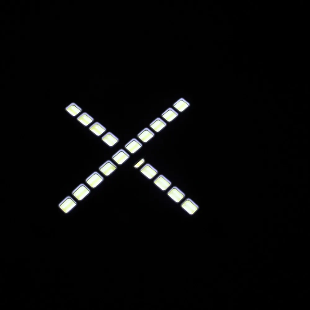 1 пара водонепроницаемых автомобильных дневных светодиодных ламп POSSBAY дневные