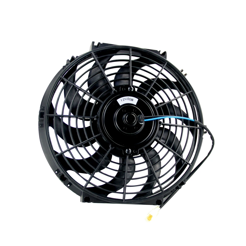 12-дюймовый универсальный Тонкий Реверсивный электрический радиатор 12 в 80 Вт