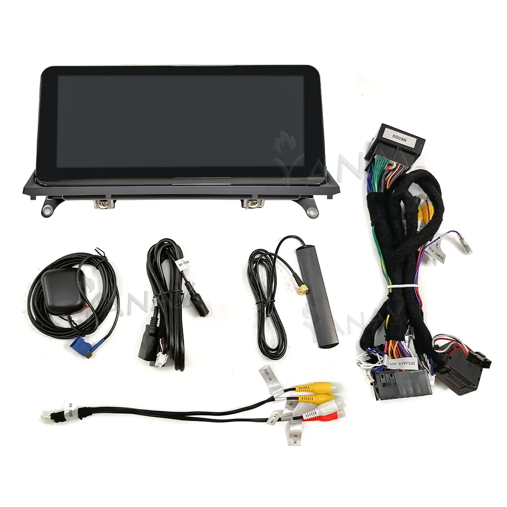 구매 2 Din 안 드 로이드 11.0 자동차 라디오 BMW X6 시리즈 E71 2008-2017 GPS 네비게이션 자동 Carplay 무선 DVD MP4 스테레오 수신기 8 + 256G