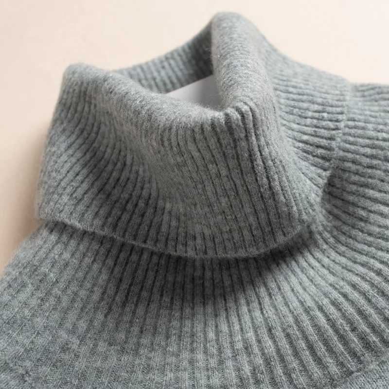 

High quality sweater women turtleneck pullover women ladies winter cashmere sweater solid knit sweater fall fashion sweater