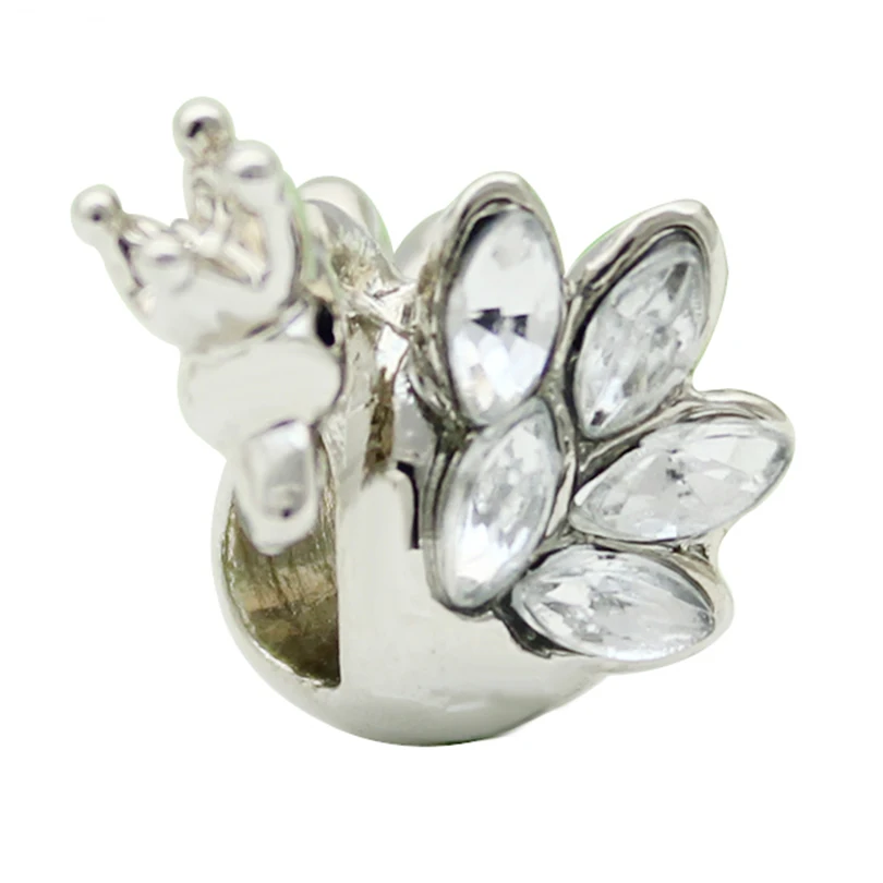 Бусины для изготовления ювелирных изделий. Лебединое животное амулет браслет из