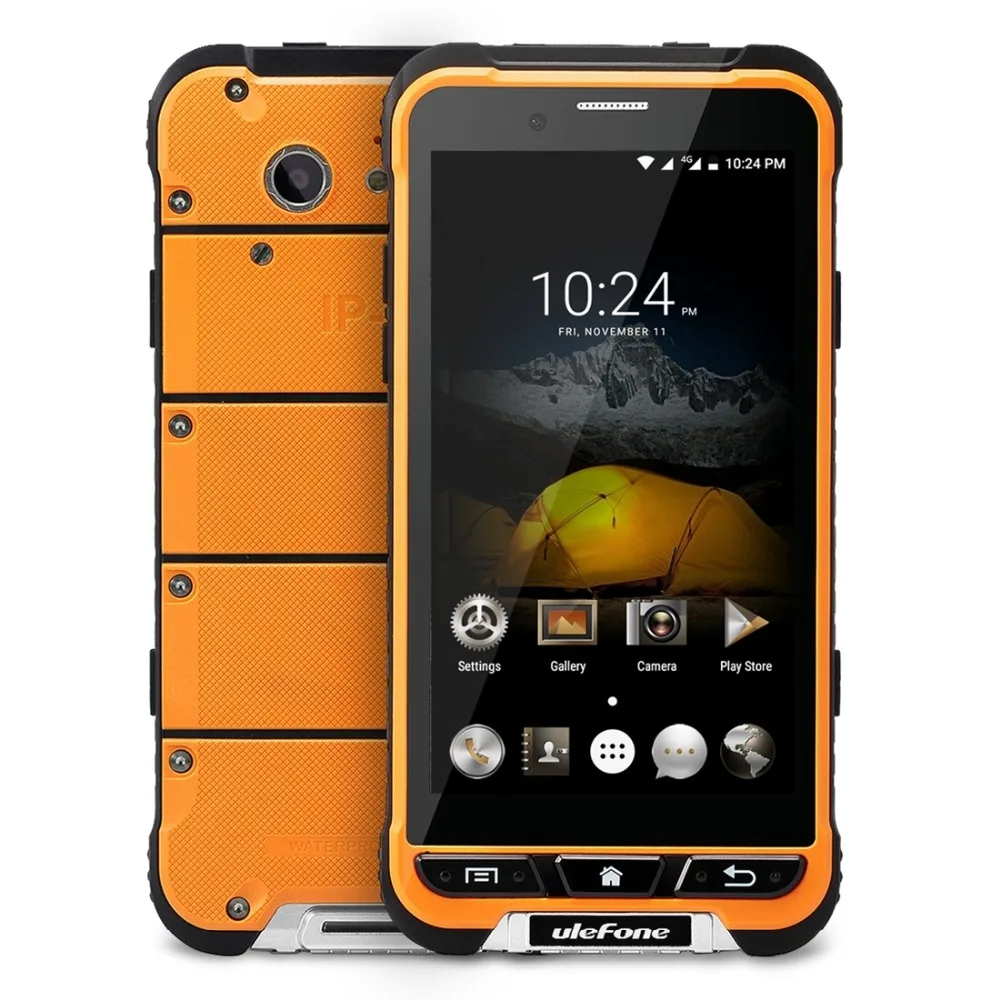 Ulefone Armor IP68 водонепроницаемый пылезащитный Android 6 0 мобильный телефон MTK6753