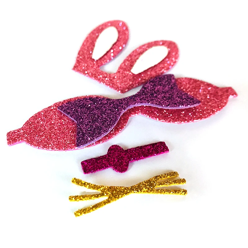 Милые металлические режущие штампы с кроликом для рукоделия скрапбукинга