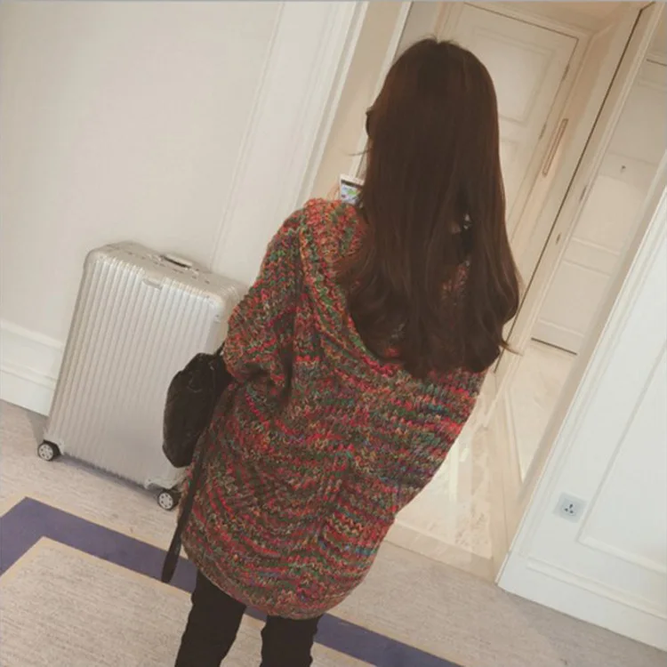 Sweater women cardigan 2019 hooded casual autumn and winter loose large size hot sell clothes vestidos MMY76015 |