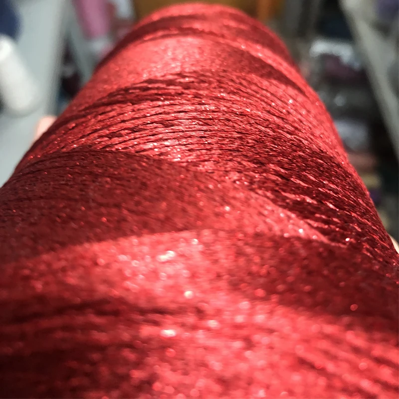 Ограниченная серия 500 г красивая красная Золотая Серебряная шелковая