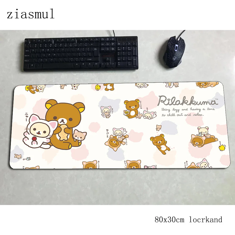 

cute mousepad 800x300x3mm Boy Gift Computer mouse mat gamepad pc gamer Natural Rubber gaming mousemat desk pad office padmouse
