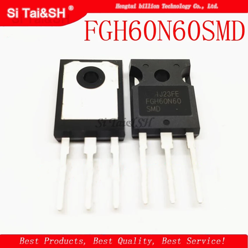 1 шт./лот FGH60N60SMD FGH60N60 600V, 60A поле стоп с изолированным затвором (IGBT) TO-3P