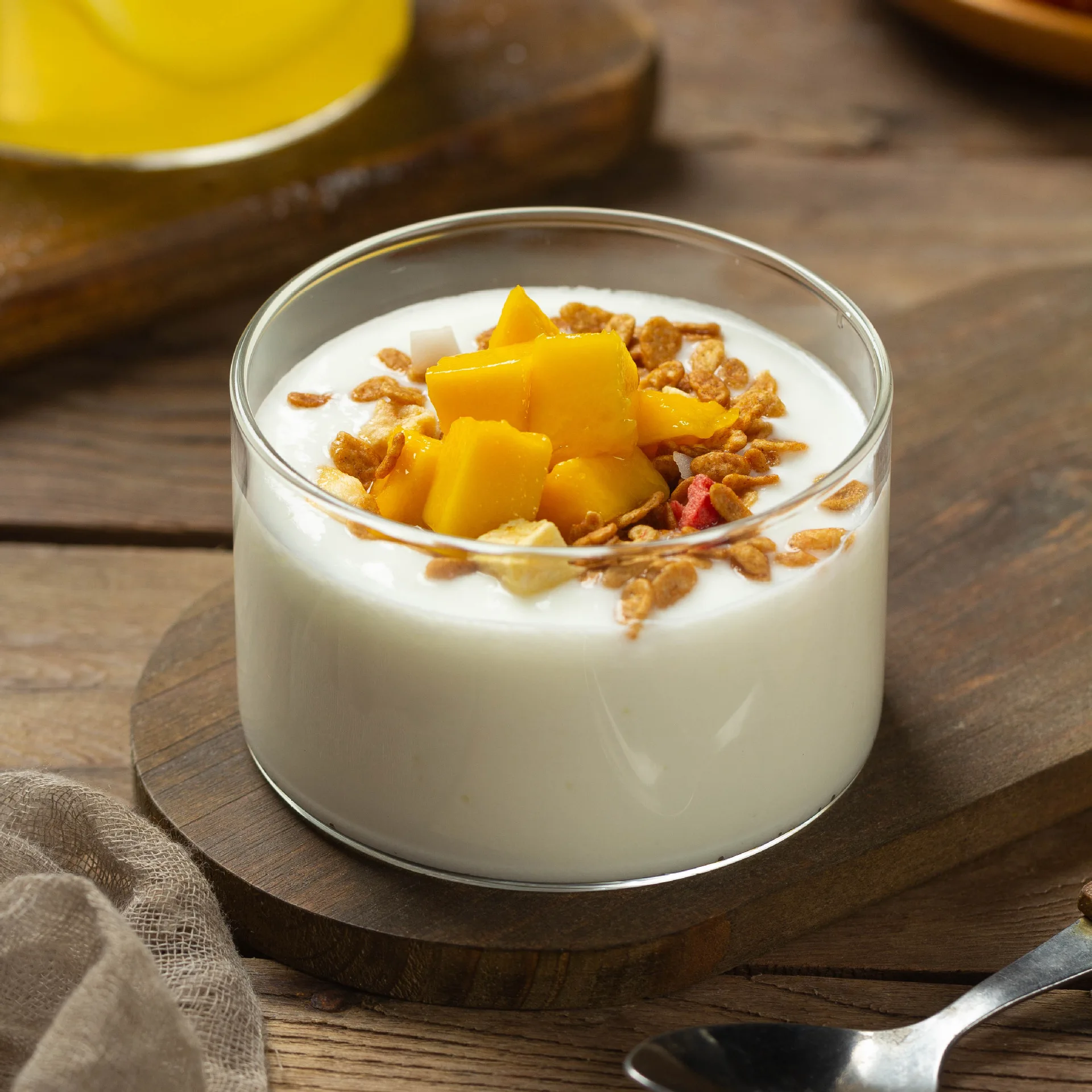 

High Temperature Pudding Glass Ice Cream Yogurt Bird's Nest Milk Coffee Cup Oven Delicate Baking Mold Dessert Glass Cup