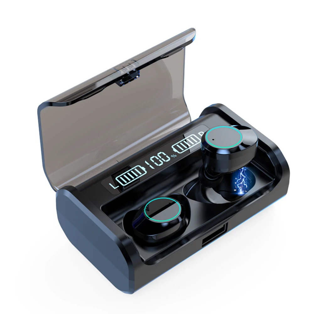 G06 Bluetooth наушники True Беспроводной 5 0 наушники-вкладыши TWS с в-ухо IPX6