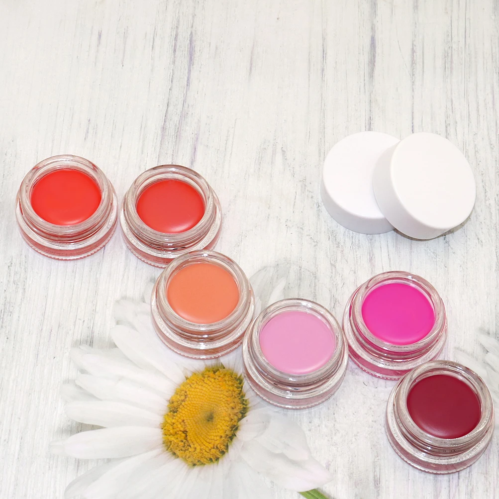 Кремовые румяна для лица увлажняющие стойкие 6 цветов