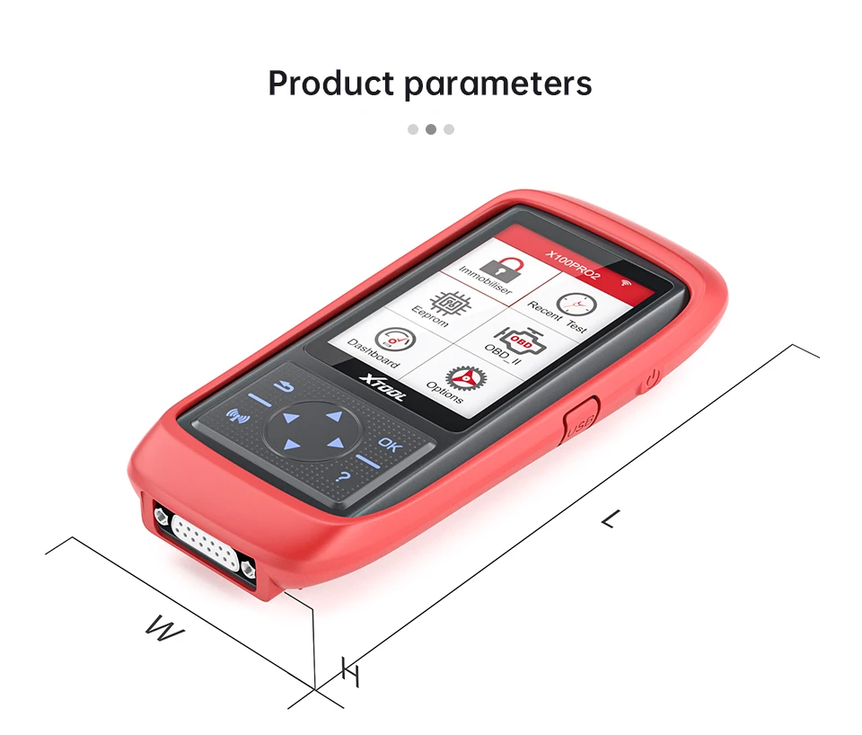 Программатор автомобильных ключей XTOOL X100 Pro устройство для считывания кодов EEPROM с
