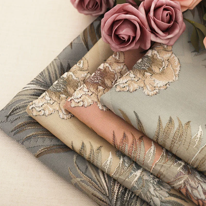 

Jacquard coat fabric excellent quality fabric sewing material for DIY dress women sewing design fabrics