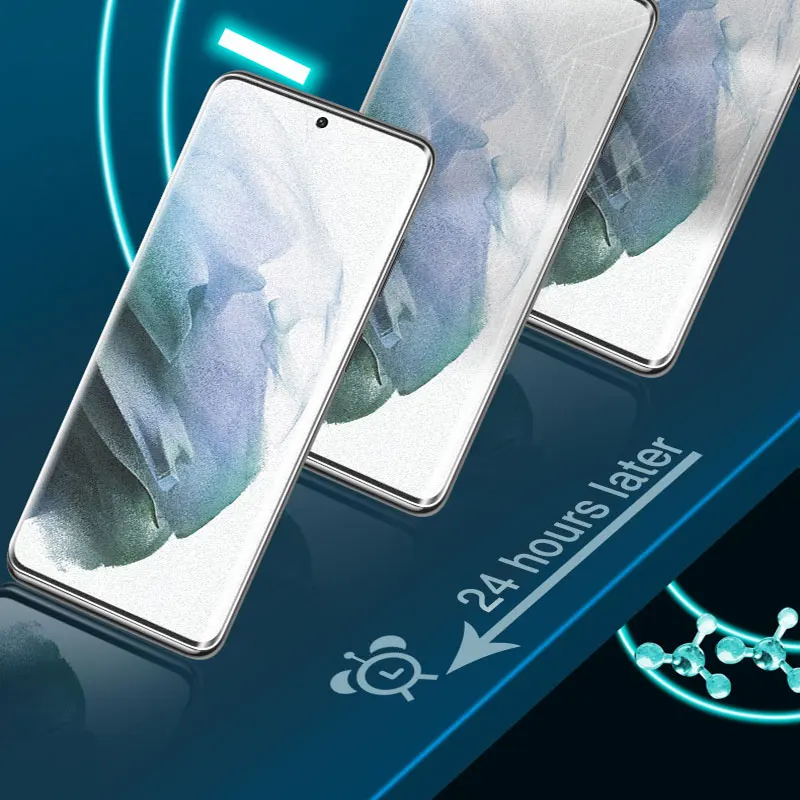 Full Cover Screen Protector For Samsung Galaxy S21 Ultra S20 S10 Plus S10e Hydrogel Film Note 20 Ultra 10 Pro Screen Protectors
