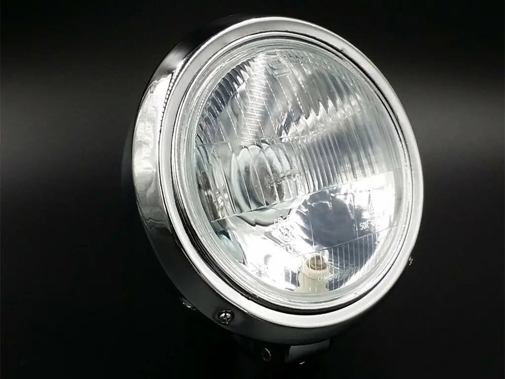 

Motorcycle Headlight For Harley Yamaha Kawasaki Suzuki Cruiser Touring Chopper