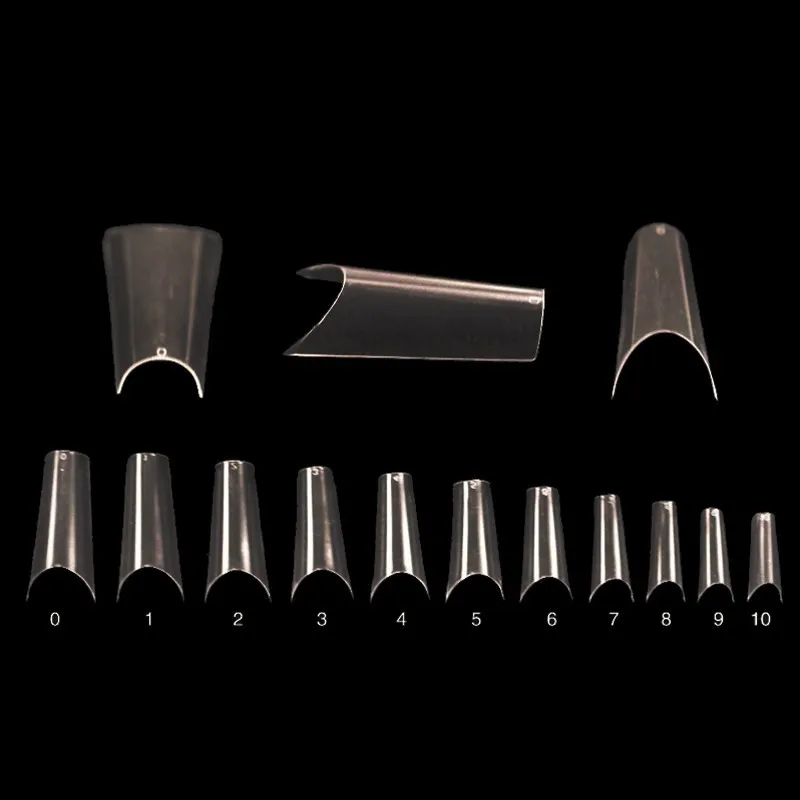 Профессиональные французские уникальные накладные ногти 500 шт + 50 Акриловые