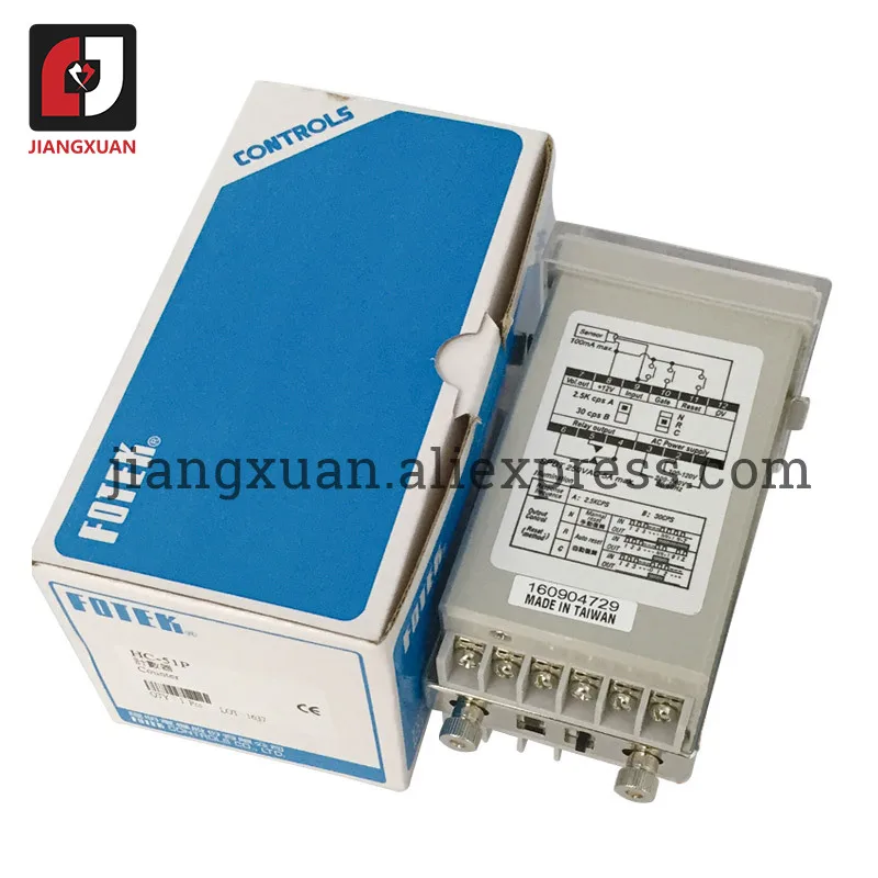 

Электрический цифровой счетчик Fotek HC-51P, цифровой счетчик с 5 цифрами