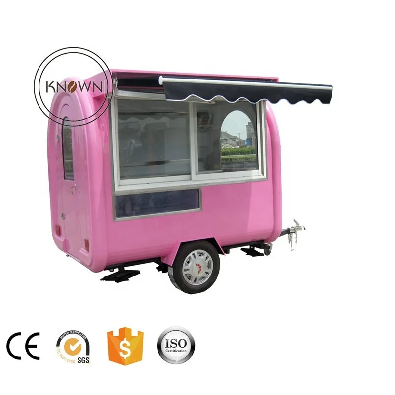 

Mobile KN-220H street humburg food cart fast food trailer ice cream food truck