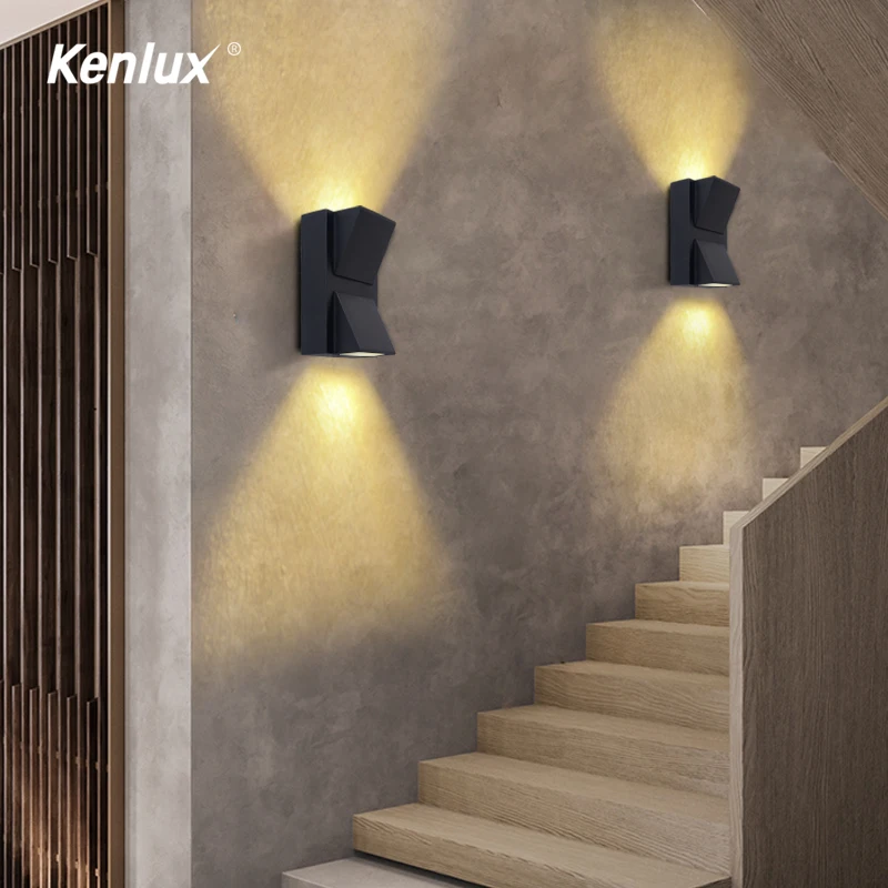 Современный простой креативный водонепроницаемый настенный светильник уличные