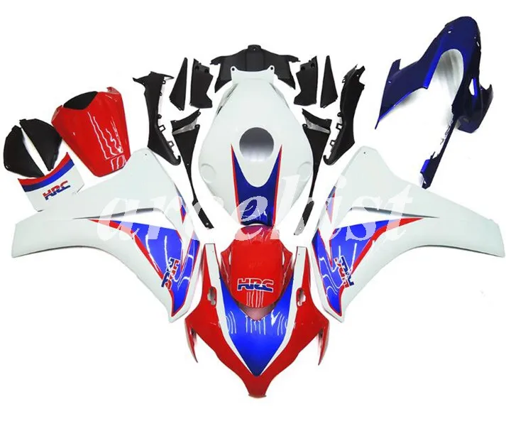 

4 Free Gifts New ABS Motorcycle Fairings kit Fit For HONDA CBR1000RR 2008 2009 2010 2011 08 09 10 11 Bodywork set Red blue HRC