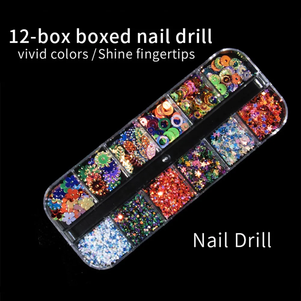 Блеск для ногтей блестки бабочка хлопья тонкий маникюра сверкающий делает ногти