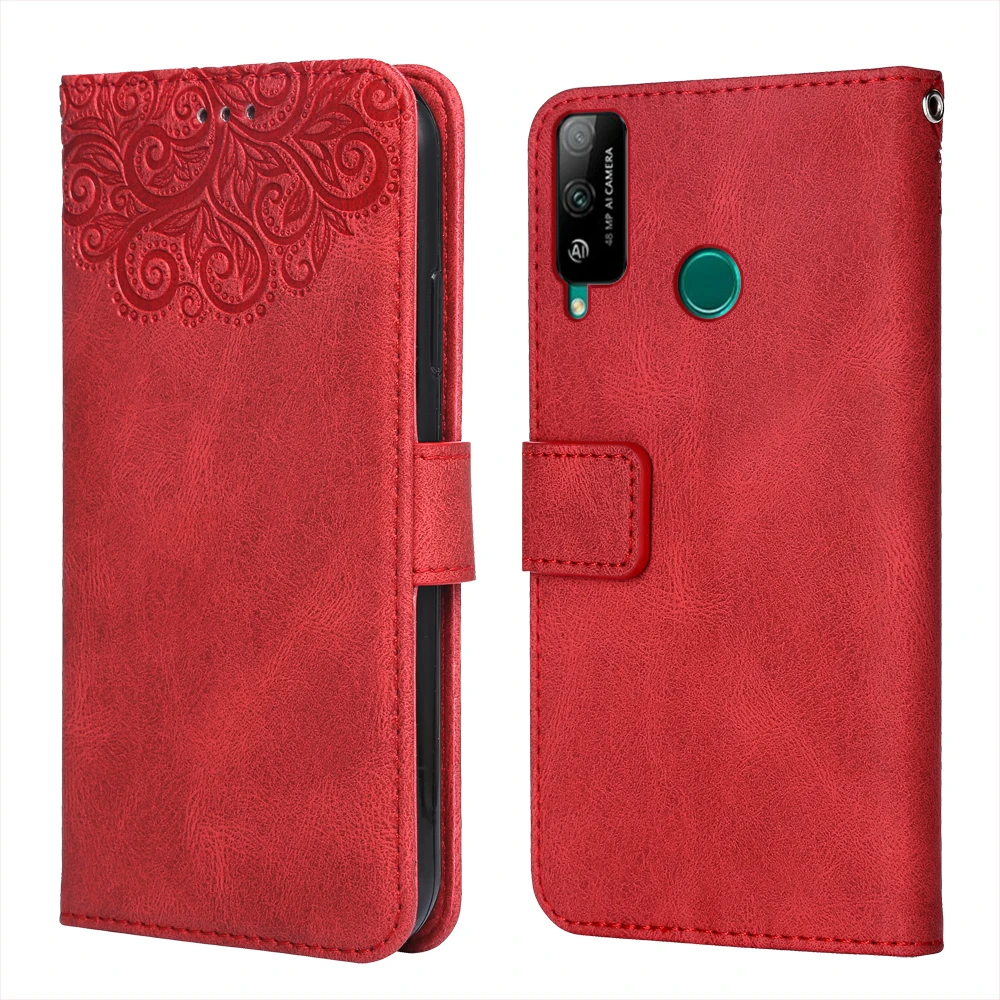 Чехол с тиснением в виде цветка для Huawei Honor Play 4T женская модель 6 39 дюйма Кожаный