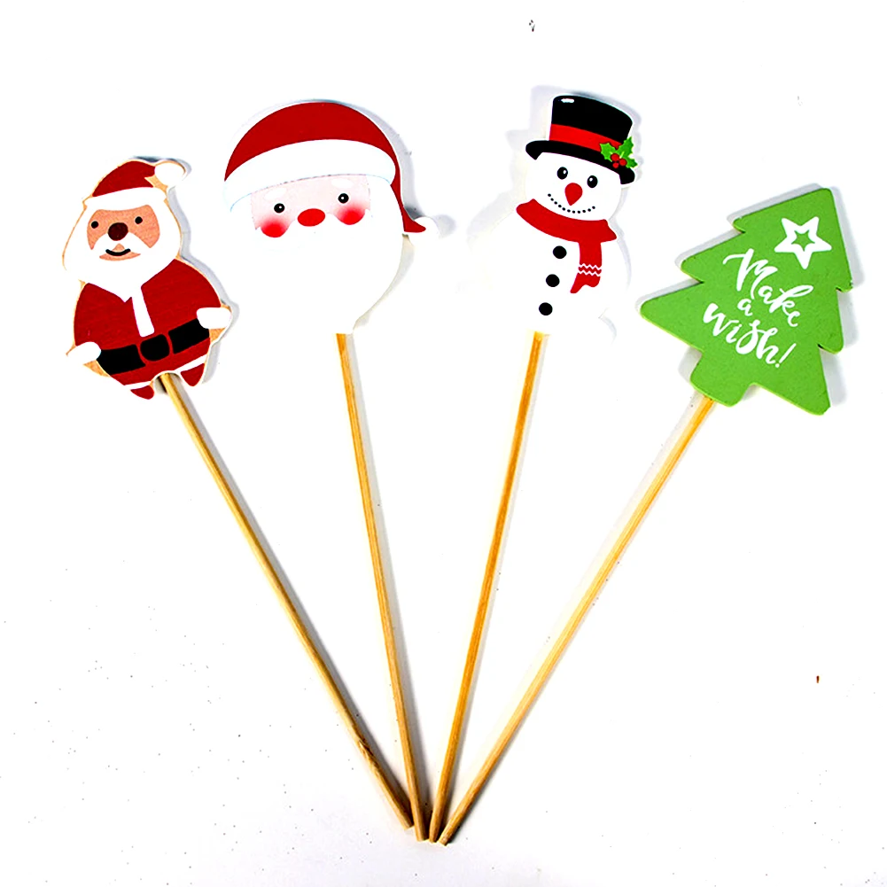 4 шт./компл. DIY обеденный стол ваза для цветов Многоразовые Рождественская елка