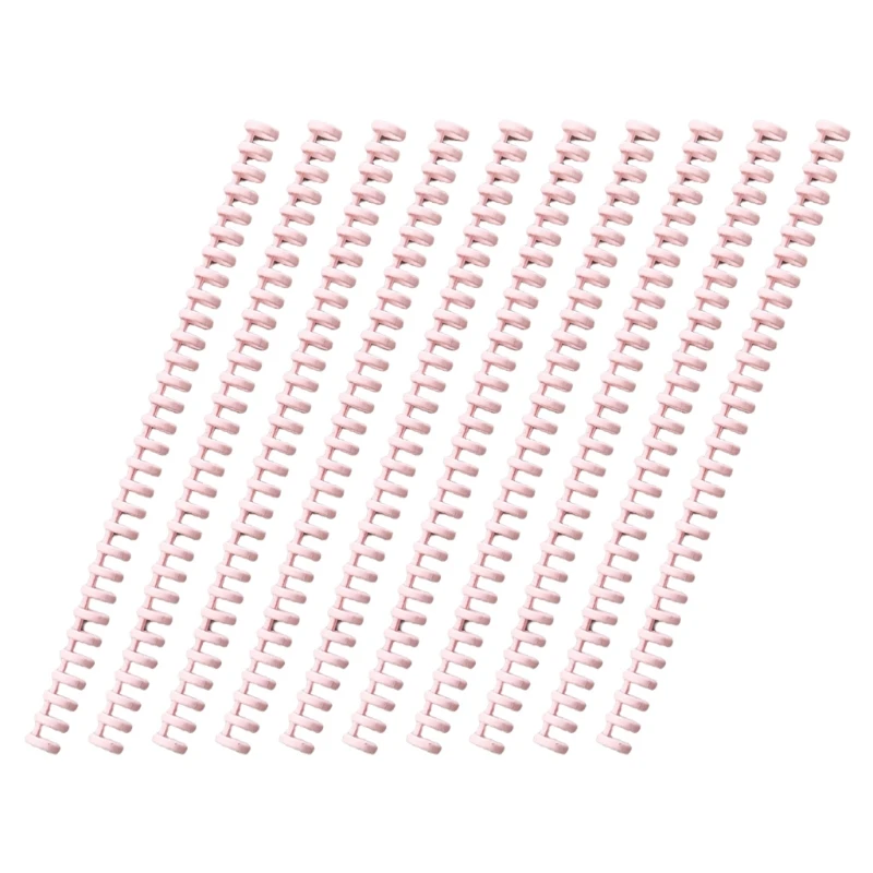 

10 Pcs 30 Holes Circles Ring Loose-leaf Paper Book Scrapbook Album Binder Spiral QXNF