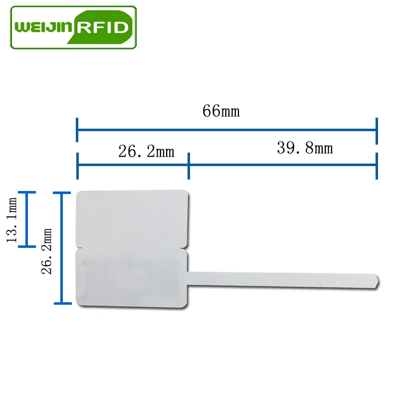 UHF RFID ювелирные изделия часы тег EPC 6C стикер 915m 868m 860 960MHZ M4e небольшой adhensive печати