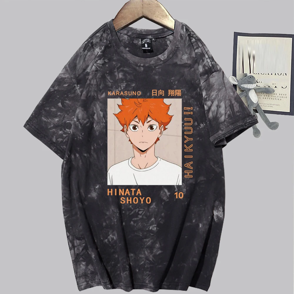 

Новая мужская футболка Oya Haikyuu, летние модные топы с аниме принтом, Повседневная футболка в японском стиле, летняя одежда