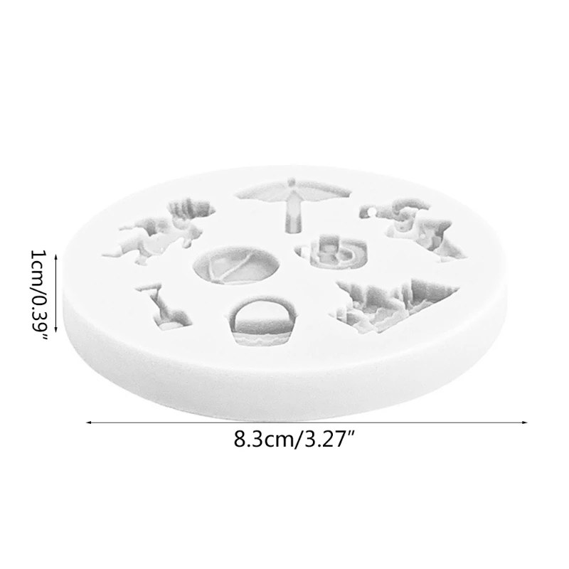 

Umbrella Ball Shovel Silicone Mold Cake Bakeware Baking Tools Mousse Cake Moulds Baking Pan Fondant Kitchen Accessories
