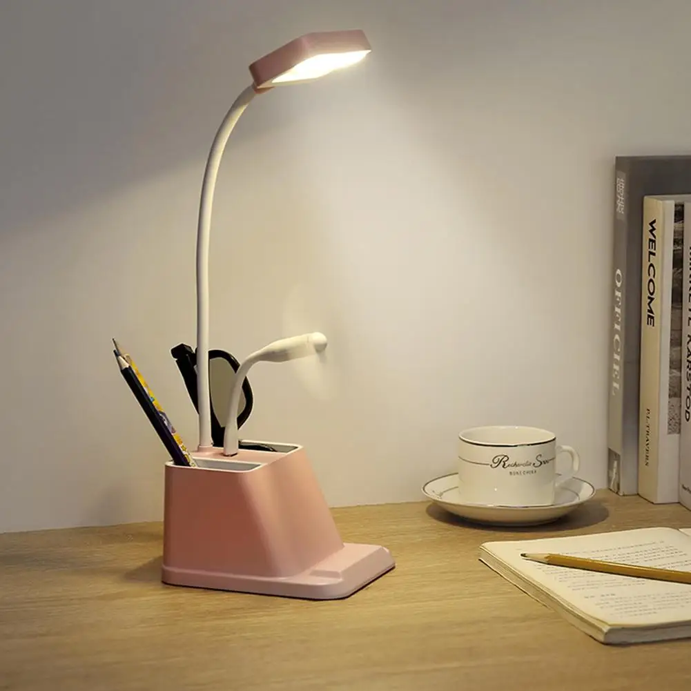 USB Rechargeable LED Desk Lamp Modern Fashion Multi-function Standard Paragraph Bedroom Bedside Touch Table Light | Лампы и освещение